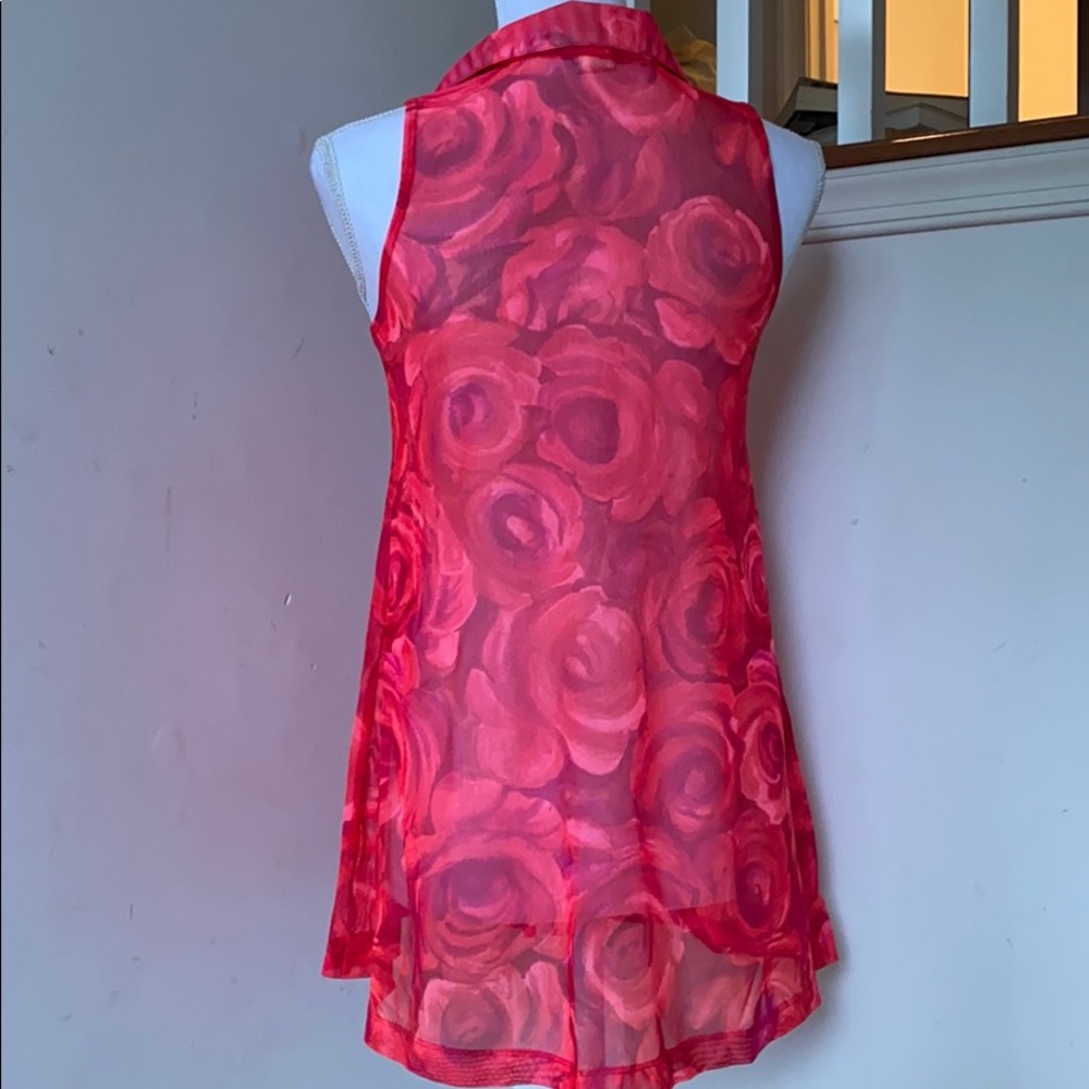 🥭(4 for $15) Girls Rose Bathing Suit Cover Up - Picture 2 of 7